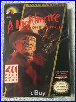 A Nightmare On Elm Street (Nintendo NES) Complete in Box CIB Free Shipping