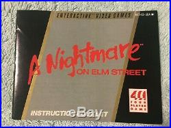 A Nightmare On Elm Street (Nintendo NES) Complete in Box CIB Free Shipping