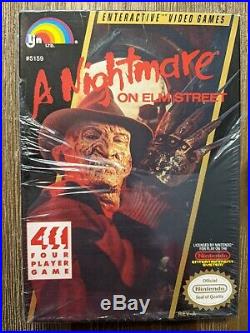 A Nightmare On Elm Street (Nintendo NES) Complete in Box original plastic