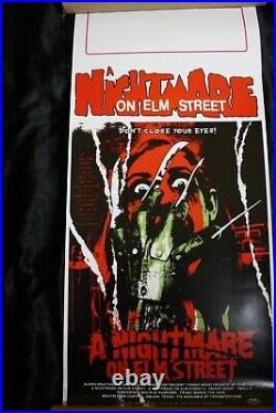 A Nightmare On Elm Street Orig. Vintage Poster -Freddy Horror Evil Dead Jason