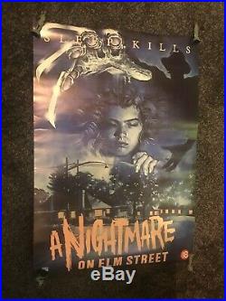 A Nightmare On Elm Street Original Video Shop Film Poster