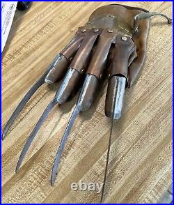 A Nightmare On Elm Street Part 1 glove cosplay costume accessory metal & steel
