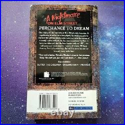A Nightmare On Elm Street Perchance To Dream Natasha Rhodes Rare OOP Book