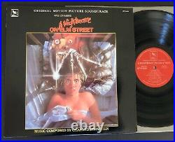 A Nightmare On Elm Street Soundtrack / Varese Sarabande 1984 Horror Lp Nm