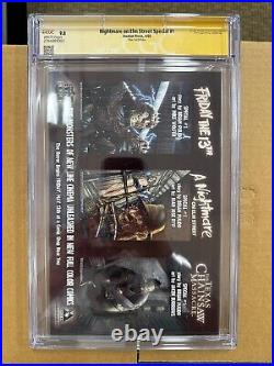 A Nightmare On Elm Street Special #1 CGC 9.8 Signed Robert Englund +NMOES 4 Cast