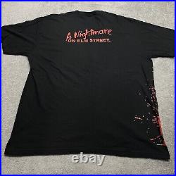 A Nightmare On Elm Street T-shirt Adult 2XL Horror Movie Film Promo Vintage 2005