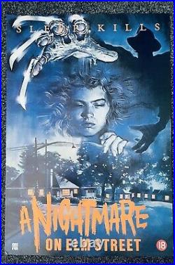 A Nightmare On Elm Street Video Poster 1984 Rolled Rare Original