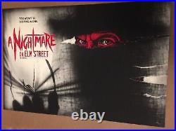 A Nightmare On Elm Street print poster by Gary Pullin Mondo #/225 Freddy Krueger