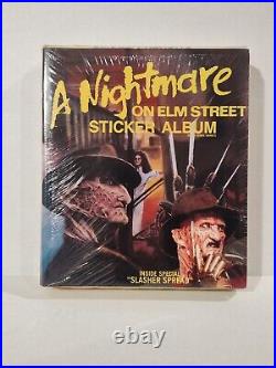 A Nightmare On Elm Street sticker album 1984, Factory Sealed Retail Box 16 count