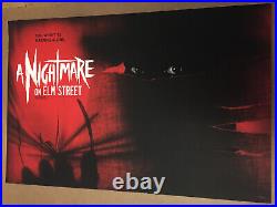 A Nightmare On Elm Street variant print Gary Pullin Mondo #/125 Freddy Krueger