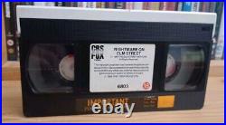 A Nightmare on Elm Street (1986) Early Post-Cert Ex-Rental VHS Video CBS Fox