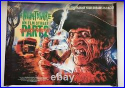 A Nightmare on Elm Street 2 Freddy's Revenge original UK quad poster