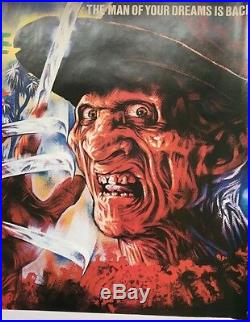A Nightmare on Elm Street 2 Freddy's Revenge original UK quad poster