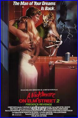 A Nightmare on Elm Street 2 movie poster printed on canvas Freddy's Revenge