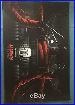 A Nightmare on Elm Street 24x36 Freddy Krueger Print Matt Ryan Tobin Mondo