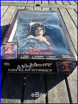 A Nightmare on Elm Street 3-D Movie Poster McFarlane Toys Very Rare