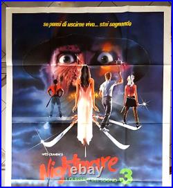 A Nightmare on Elm Street 3 Dream Warriors Original Vintage Film Poster