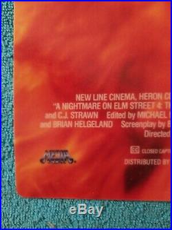 A Nightmare on Elm Street 4 Media Video 3D Light Box Slide EX NIB NOS 1988