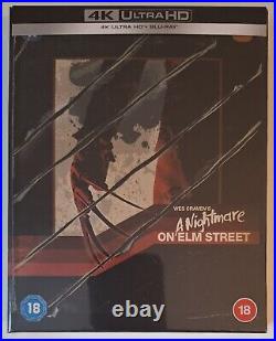 A Nightmare on Elm Street 4K Blu-ray Steelbook Collector's Edition New & Sealed