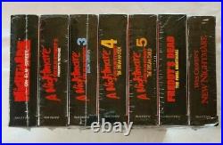 A Nightmare on Elm Street 7 Films Bundle VHS Horror/Slasher Wes Craven N&S NTSC