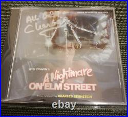 A Nightmare on Elm Street Charles Bernstein Soundtrack CD Signed