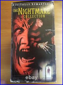 A Nightmare on Elm Street Collection VHS (1999) 7-Tape Set