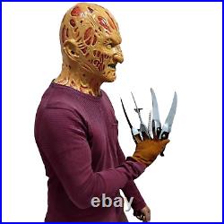 A Nightmare on Elm Street Deluxe Freddy Kruger Overhead Latex Mask