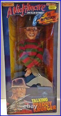 A Nightmare on Elm Street Freddy Krueger 15 Talking Doll Matchbox Toys 1989