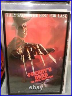 A Nightmare on Elm Street Freddy's dead movie poster 27x40 DS Rolled