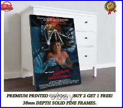 A Nightmare on Elm Street Movie Art Large CANVAS Print Gift A0 A1 A2 A3 A4