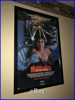 A Nightmare on Elm Street ORIGINAL Video Store Poster WES CRAVEN Robert Englund