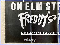 A Nightmare on Elm Street Part 2 Freddy's Revenge Original Advance Quad Poster
