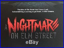 A Nightmare on Elm Street Variant Mondo Screen Print by Matt Ryan Tobin Edt 125