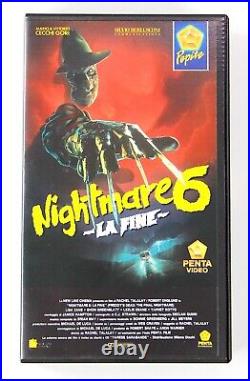 A Nightmare on Elm Street Wes Craven Collection Complete IN VHS Edition Rare