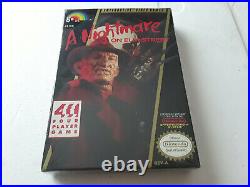 A Nightmare on Elm Street complete in box new nintendo nes, open in seal GEM MINT