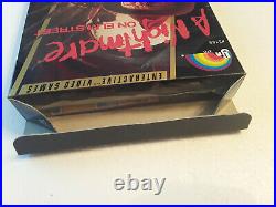 A Nightmare on Elm Street complete in box new nintendo nes, opened seal GEM MINT