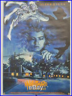 A nightmare on elm street (1984) MINT ROLLED one sheet quad cinema film poster