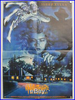 A nightmare on elm street (1984) uk one sheet quad cinema film poster Wes Craven
