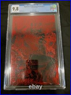 Avatar Nightmare On Elm Street Fearbook #1 Cgc 9.8 Red Leather Vhtf New Case