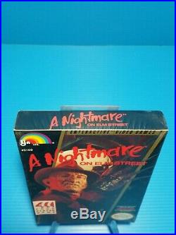 Brand New, factory sealed. H-Seam Nintendo NES game of A Nightmare on Elm Street