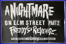Cinema Poster A NIGHTMARE ON ELM STREET PART 2 FREDDY'S REVENGE 1985 (Quad)