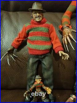 Collection of Freddy Krueger's A Nightmare on Elm Street Lego Cult Mezco +++