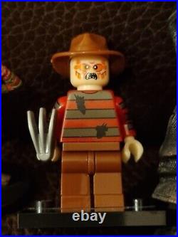 Collection of Freddy Krueger's A Nightmare on Elm Street Lego Cult Mezco +++
