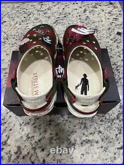 Crocs All-Terrain A Nightmare on Elm Street Horror Collection Size 10 M #210240