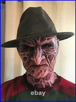 Custom Freddy Krueger Fedora Hat & Jumper Nightmare On Elm Street Cosplay Horror