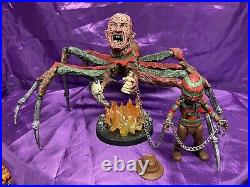 Custom Horror Figure SPIDER-FREDDY nightmare On Elm Street Neca Krueger WithSam