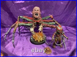 Custom Horror Figure SPIDER-FREDDY nightmare On Elm Street Neca Krueger WithSam
