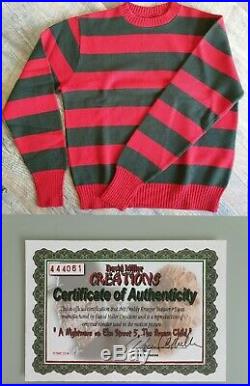 David Miller Creations Freddy Krueger Nightmare On Elm Street Sweater Jumper