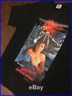 FREDDY KRUEGER NIGHTMARE ON ELM STREET LARGE SHIRT VTG 2000 horror Movie Promo