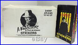 Factory Case-1988 A Nightmare On Elm Street Stickers(12 Boxes x48 Packs)-Value